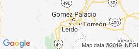 Ciudad Lerdo map